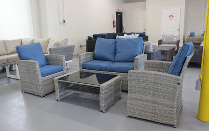 Miami Garden (Mixed Grey/Blue)