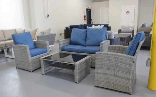 Miami Garden (Mixed Grey/Blue)