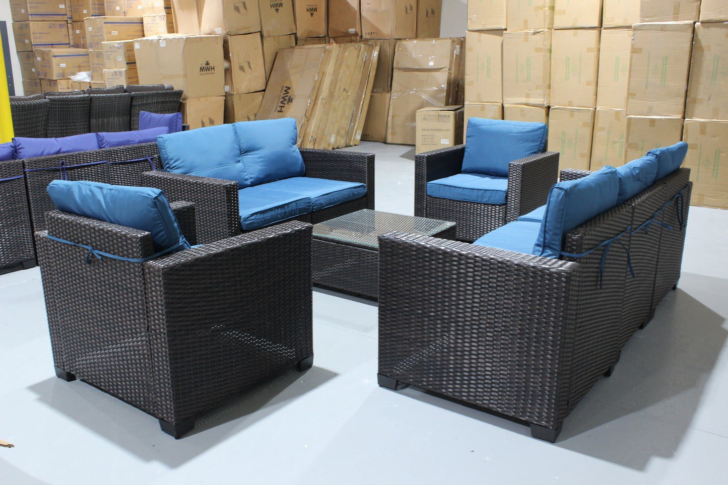 Manhattan (Black/Blue)