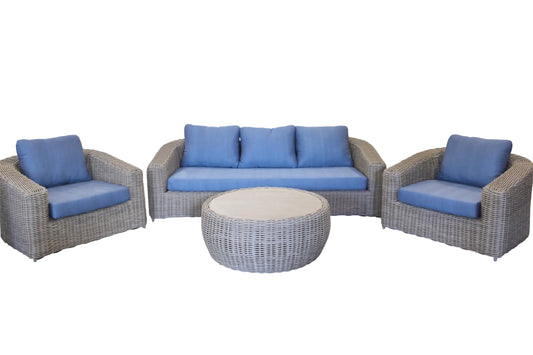 Melbourne (White Grey/Light Blue)