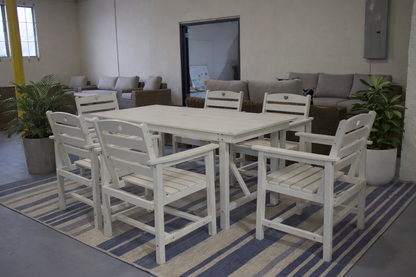 Cupid Polywood Dining Set (White)