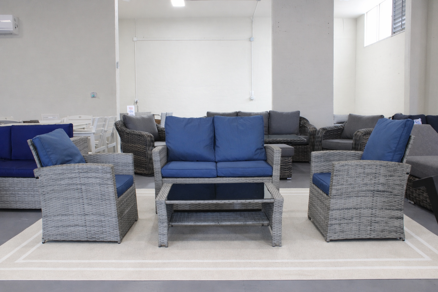 Miami Garden (Mixed Grey/Blue)